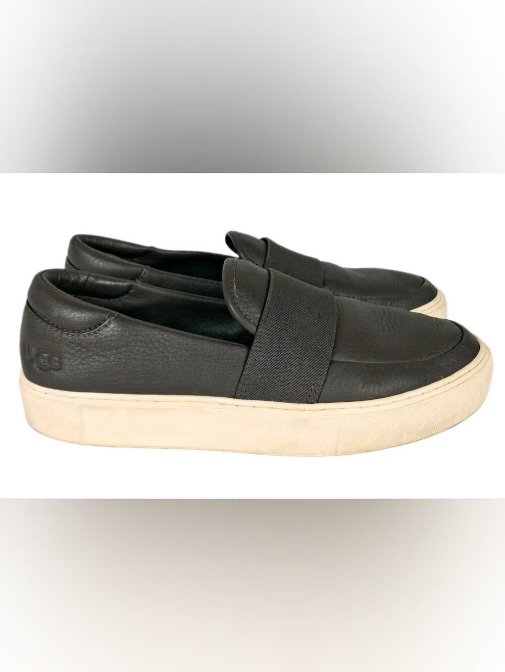 UGG Women's Chayze Sneaker Slip on Shoes Size 8 Brown Gray Casual Sn 1112415